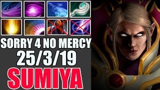 Sorry For No Mercy - Sumiya 6K Mmr Plays Invoker With Amazing Combo Made 25 Kills - Dota 2