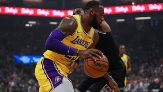 Lonzo ball halfcourt lob to lebron james! 2018-19 nba season