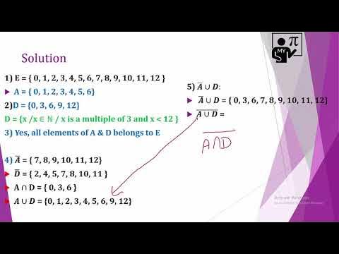 Sets exercises part 1 - YouTube
