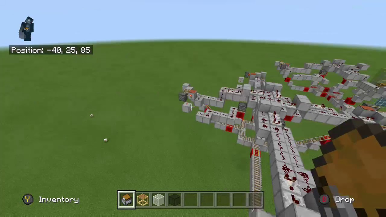 Minecraft Bedrock Edition - Item Transportation - Train Station