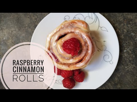 Video: How To Make Apple, Raspberry And Cinnamon Rolls