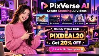 PixVerse AI Promo Code PIXDEAL20 | 20% Off AI Video Generator 2026