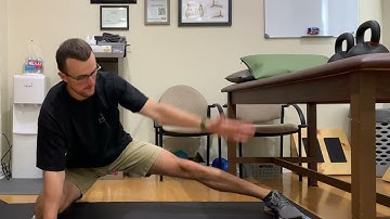 Quadruped adductor rock back w/ thoracic rotation