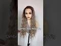 Ombré Hair Natural Hairline Lace Wig #syntheticwigs #ombrehair#colorfulwigs #futurafiber#wigfactory