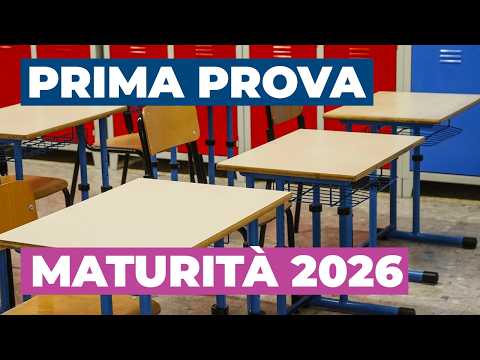 Video PRIMA PROVA MATURITÀ 2026: come AFFRONTARLA