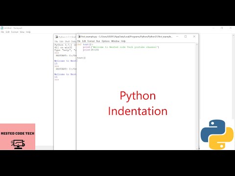 Python - Indentation