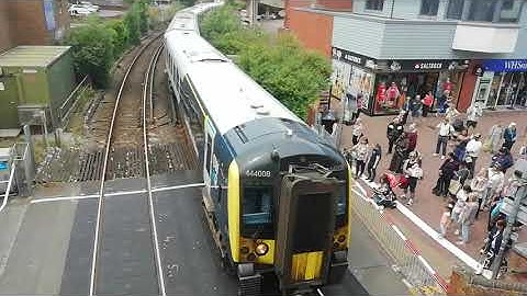 Southwestern Going Through Poole Level Crossing Earlier This Afternoon