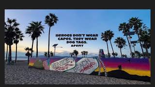 Heroes don’t wear capes, they wear dog tags.