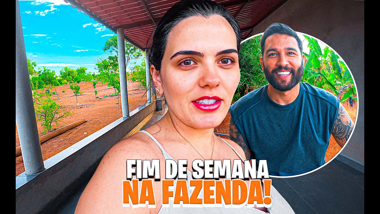 1º FIM DE SEMANA NA FAZENDA DA MINHA MÃE