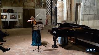 Alba Music Festival 2024 - Lisa Jacobs violino, Sofia Vasheruk pianoforte