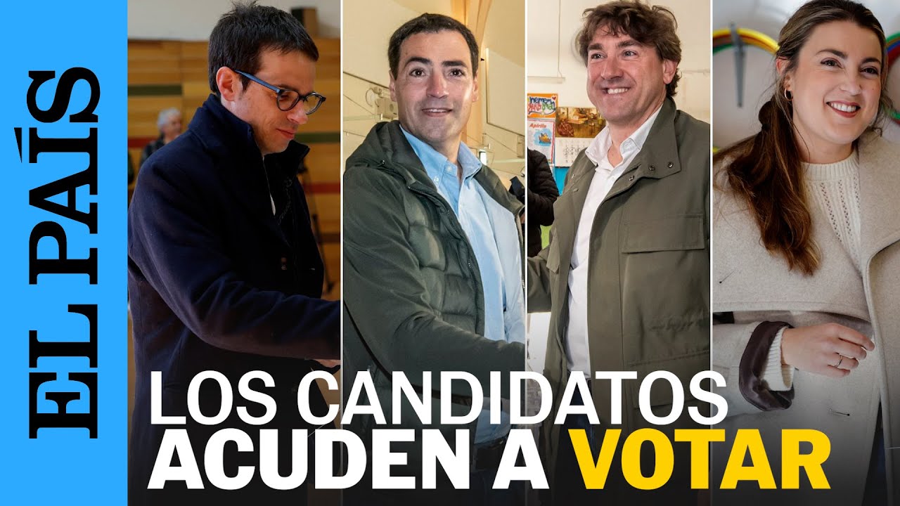 ELECCIONES PAÍS VASCO | Los principales candidatos animan a la participación en la jornada electoral
