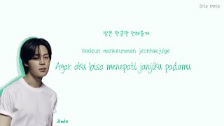 Jimin (지민) Letter (Hidden Track) [Han/Rom/Ina] Color Coded Lyrics Lirik Terjemahan Indonesia