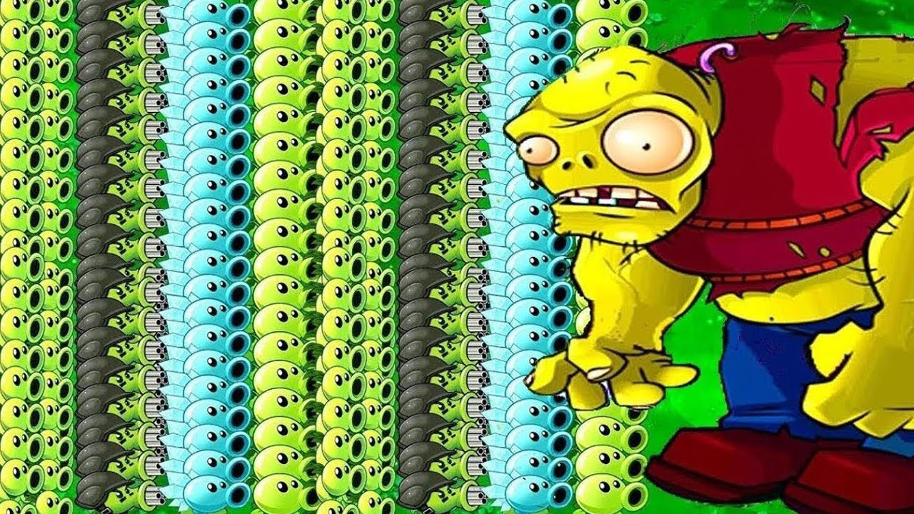 All Pea PvZ vs All Zombie Zomboss | Plants vs Zombies - YouTube