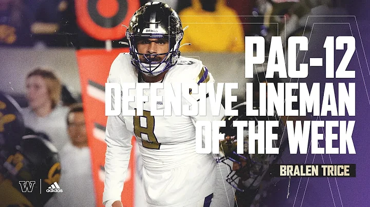 Bralen Trice | Week 8 Pac-12 Defensive Lineman of ...