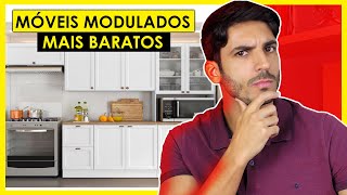 MARCENARIA - MÓVEIS MODULADOS MAIS BARATOS QUE MÓVEIS PLANEJADOS - COZINHA MODULADA E MUITO MAIS