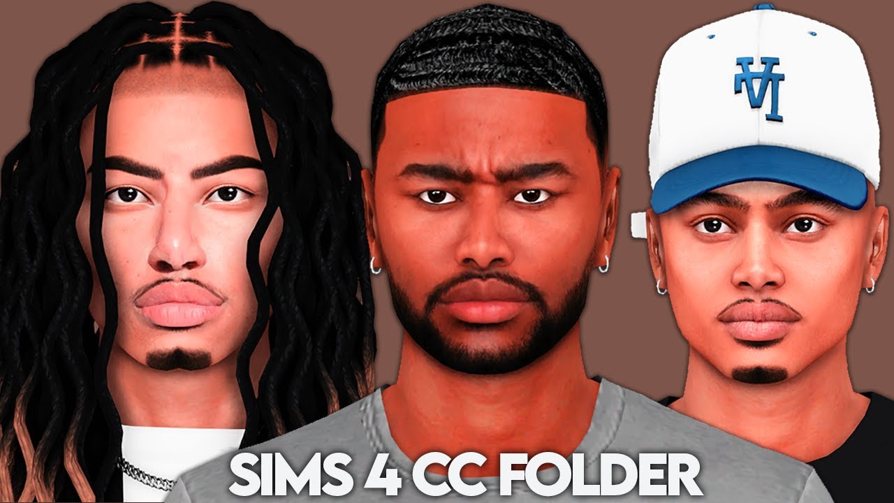 Sims 4 CAS - OMG MALE SIM DUMP 🔥 | CC Folder & SIM DOWNLOAD - YouTube