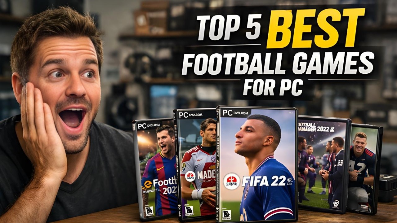 Top 5 Best Football Games For PC That Feel Just Like Real Football ...