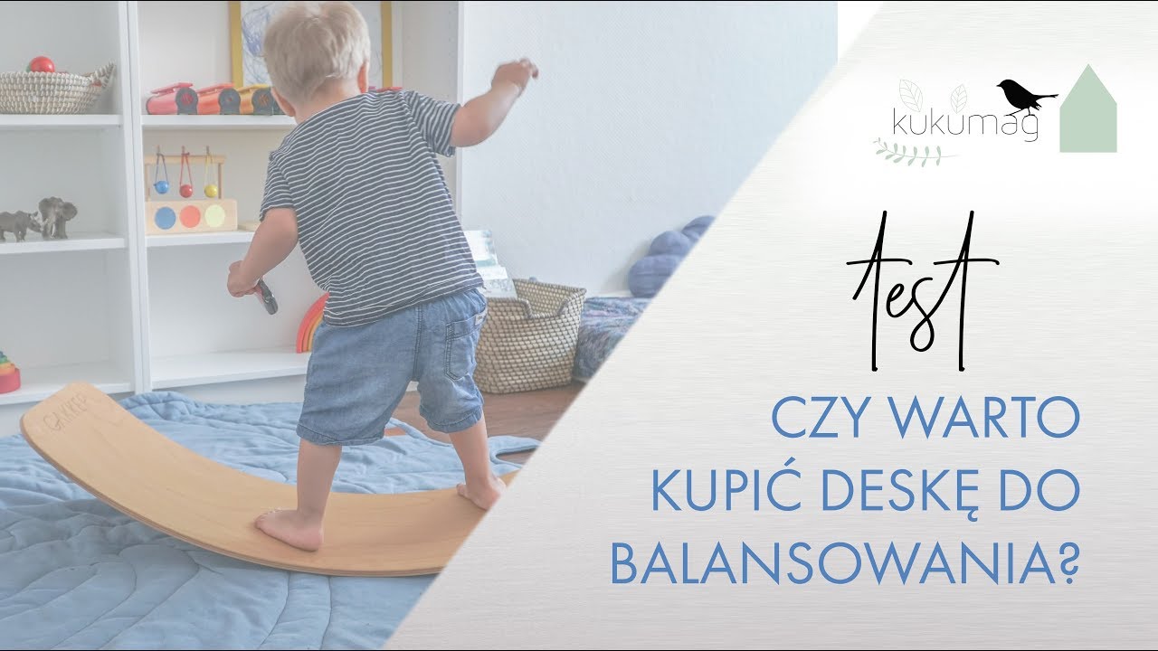 Deska do balansowania dla dziecka - czy warto? - TEST