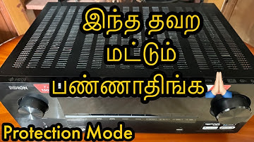 இந்த தவற மட்டும் பண்ணாதிங்க Denon AVC X3800h Standby Mode | Assembled Speaker Problems