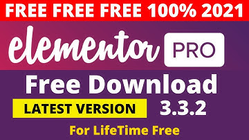 Latest Elementor Pro With Lifetime Activation 2021 | Download  Guide Install 100% Working in Urdu