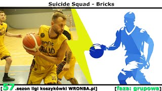 [koszykówka WRONBA, 57.sezon] 13.04.2024: Suicide Squad - Bricks