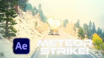 Meteor Strike Explosion VFX - After Effects