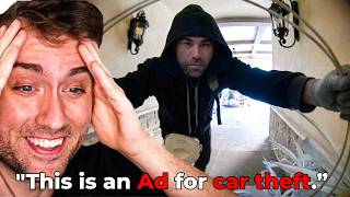 Atrioc Reacts To I Outsmarted Pro Car Thieves