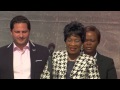 Her Excellency Gertrude Mutharika on stage at Global Citizen 2015 Earth Day