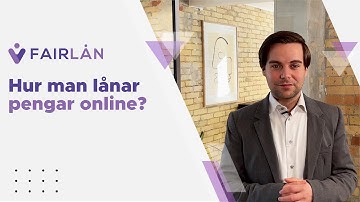 Hur man lånar pengar online? Fair-laan.se
