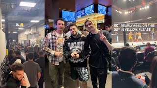xQc Went to his First UFC Event