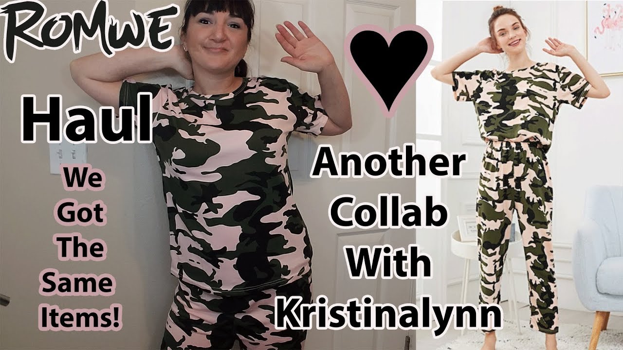 Trying On A Romwe Clothing Haul #4 (Collab With Kristinalynn)