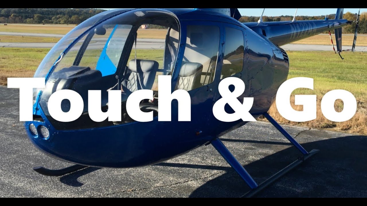 R44 Helicopter TouchandGo at County Airport (KLZU) YouTube