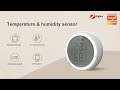 Rsh smart home zigbee hygrometer thermometer indoor temperature and humidity sensor