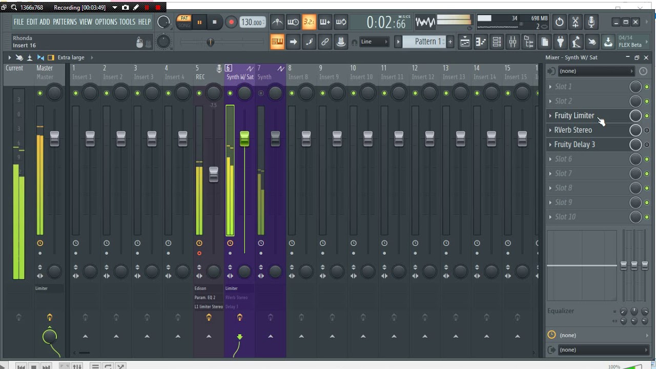 FL Studio 20 Fruity Limiter Saturation - YouTube