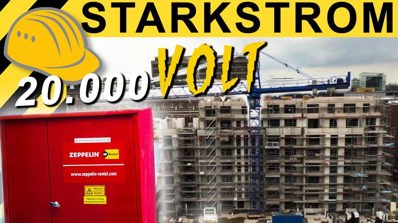 So kommt der Strom auf die MEGA Baustelle | Zeppelin Rental ON THE JOB