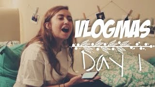 VLOGMAS DAY 1 | Fire In Our Room + Meet My Suitemates!