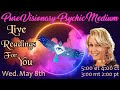 Live readings for you  pure visionary psychic medium