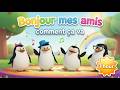 Comptine Bonjour Mes Amis Comment ça Va Version 1 Heure Loop Animation Paroles Comptine Bonjour Mes Amis Comment ça Va Version 1 Heure Loop Animation Paroles