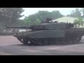 Singapore army  leopard 2sg mbt primus 155mm spph  himars 720p