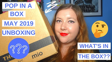 POP IN A BOX UNBOXING / MAY 2019 / UK SUBSCRIPTION / FUNKO POP VINYL