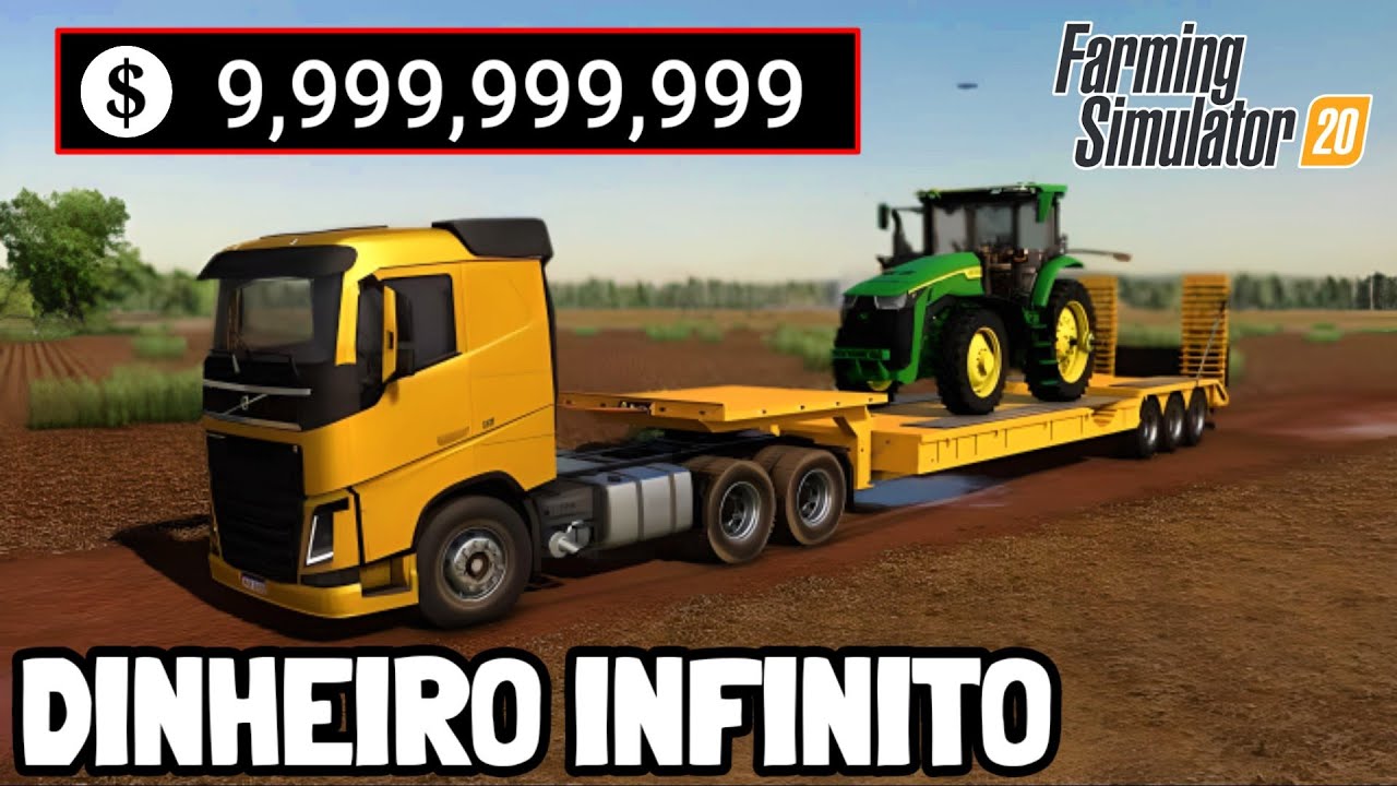 🔥FARMING SIMULATOR 20 MOD DINHEIRO INFINITO & TUDO 999% DESBLOQUEDO ...