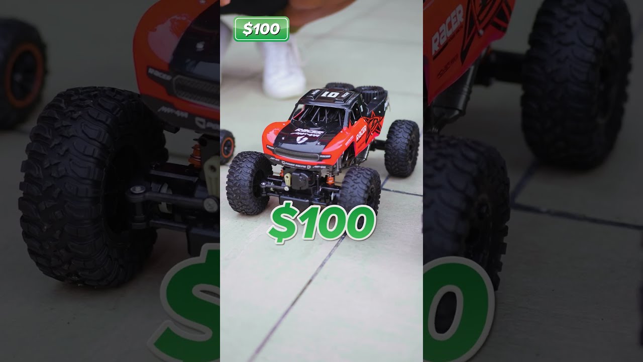  10 Vs 1 000 Remote Control Car