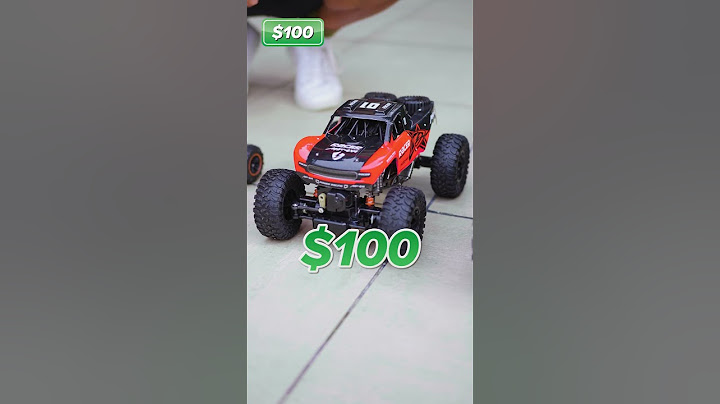 $10 vs $1,000 Remote Control Car