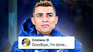 RONALDO JUST RETIRED..