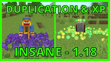 INSANE MINECRAFT BEDROCK 1.18 DUPLICATION & EXP Glitch | Lvl 30 in 1 Minute | Console/Windows/MCPE