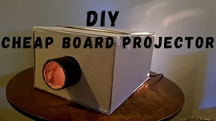 Monte um projetor DIY barato para rastreamento