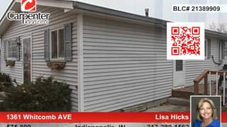 1361 Whitcomb AVE  Indianapolis, IN Homes for Sale | www.callcarpenter.com