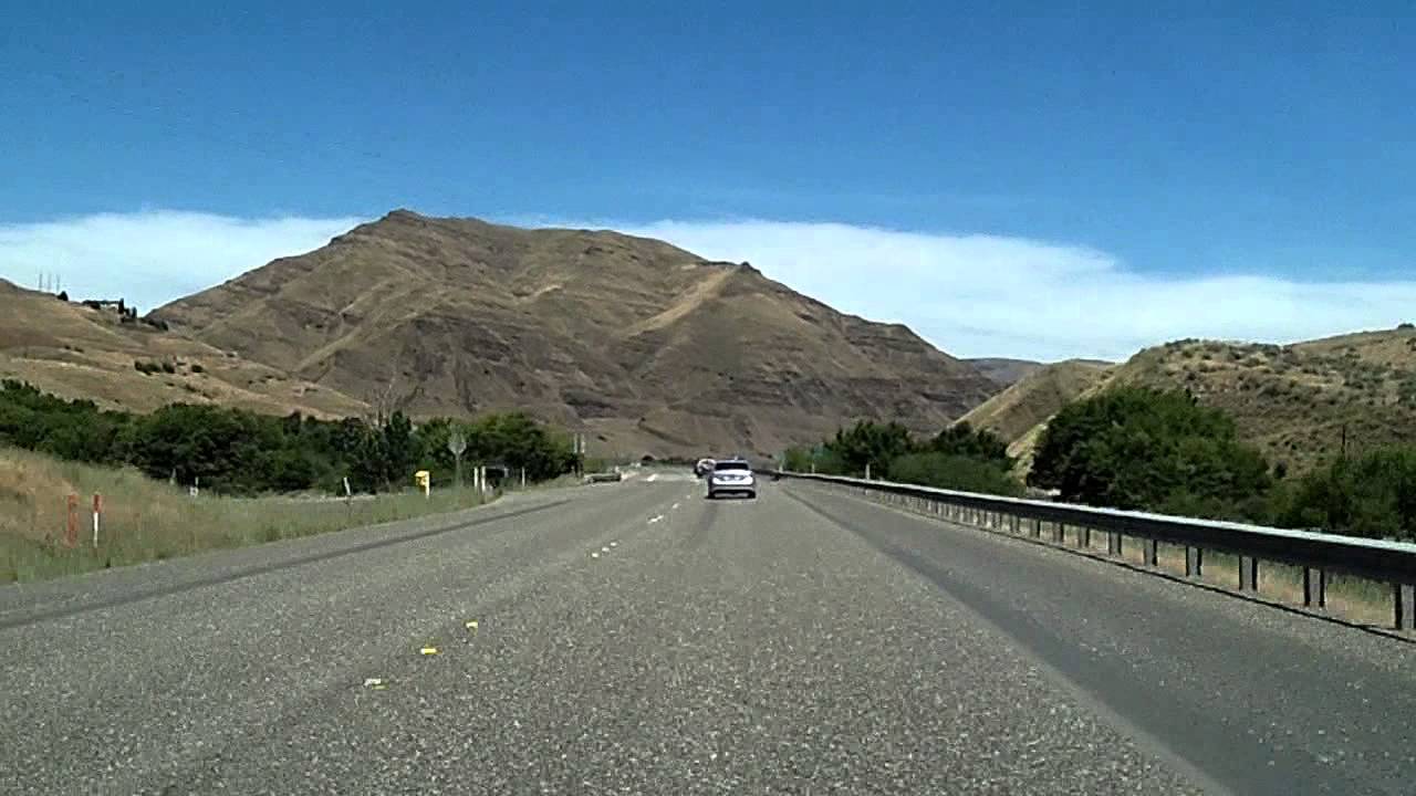 US 12 Pomeroy, Washington to Lewiston, Idaho Dashcam TimeLapse YouTube