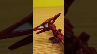 stop motion anime「bones pteranodon」ホネホネプテラノドン #shorts