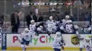 Bozak's OT Winner - Maple Leafs @ Rangers (Mar 5, 2014)